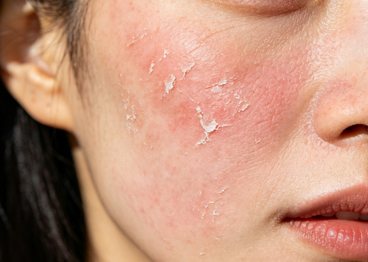 Does your face 'act up' every time the season changes? Dermatologists teach you three tips to calm sensitive skin